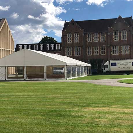 Marquees for corporate events